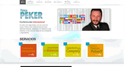 Desktop Screenshot of patriciopeker.com